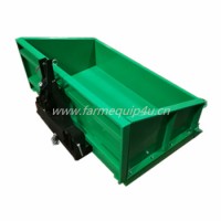 HOT!!! 3 point Tipping Transport Box for Tractors ;tractor rear bucket loader