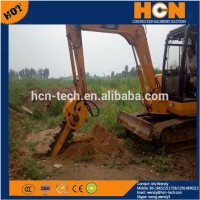 HCN 0207 trench digger attachment for mini excavating loader