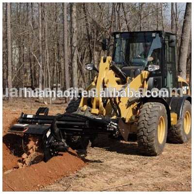 Chain trencher ditcher ditching machine trench digger