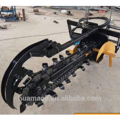 Agricultural equipment tractor trencher machine for drain