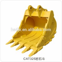 High quality superior material excavator parts high strength rock excavator bucket price for wholesale